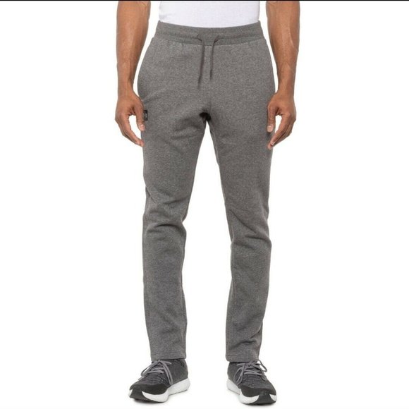 Under Armour Men's UA Rival Fleece Pants Sweatpants 4XL Gray NEW - Picture 1 of 2